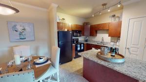 One Bedroom Apartments for Rent in Conroe, Texas - Model-Kitchen-and-Dining-Area