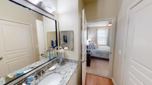 Two Bedroom Apartments for Rent in Conroe, Texas - Model-Bathroom-View-to-Bedroom