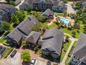 Apartments Rentals in Conroe, TX - Aerial View of Community      