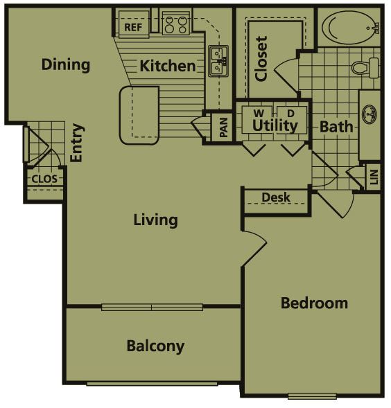One bedroom Apartment Rentals in Conroe